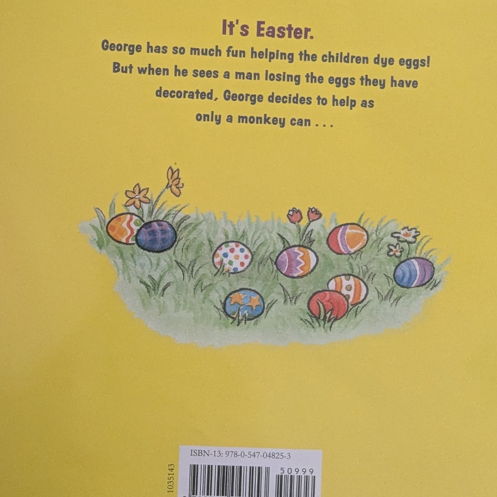 Curious George Happy Easter, Curious George Book by Margret Rey, H.A. - Picture 8 of 8